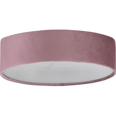 Searchlight 23298-3PI - Таванно осветително тяло DRUM 3xE27/60W/230V розово (SR0630)