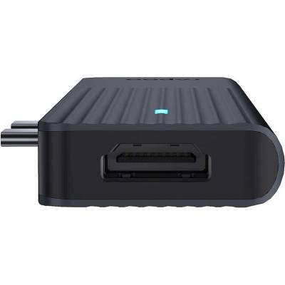 Rapoo USB hub Rapoo UCM-2003, 7 ports, USB-A, USB-C, HDMI, SD/MicroSD, Black (11411)
