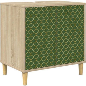 vidaXL Шкаф за баня GELEEN Сонома 60 x 40 x 60 см Инженерна дървесина (8007391)