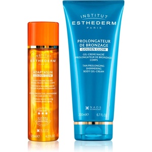 Institut Esthederm Adaptasun Golden Glow комплект за красив загар и здрава кожа