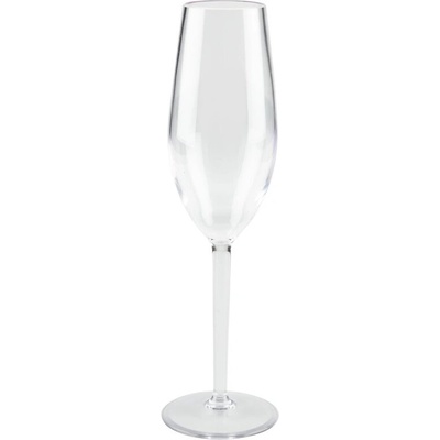 Nero ABENA zbitná plastová sklenice na sekt 220 ml