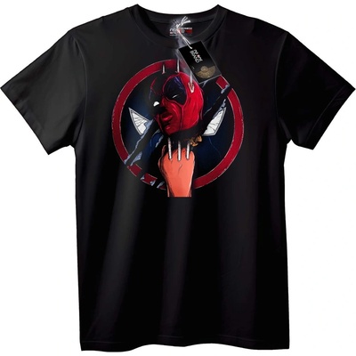 NOONEBRAND Тениска Deadpool - Дизайн на Marvel герой - 7XL, Black
