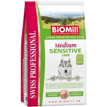 Biomill Swiss Professional Medium Sensitive lamb & rice 3 kg