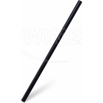Wimex čierna Jumbo O 8 mm x 21 cm 100 ks