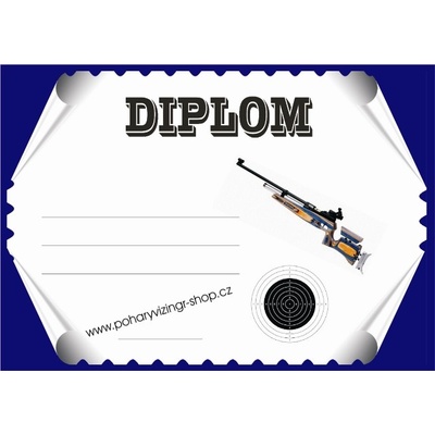 VIZINGR Střelci diplom A4 č.25