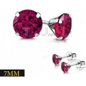  Обеци „Фушия - talitha-jewelry - 17,00 лв