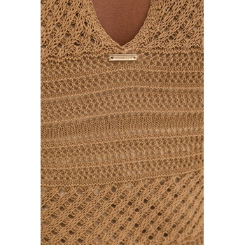 TWINSET рокля с добавен лен (261TT3170)