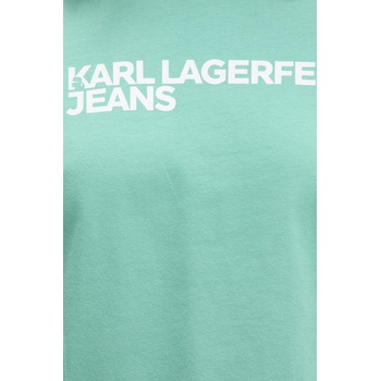 Karl Lagerfeld Jeans тениска дамска от памук (A1W17005)