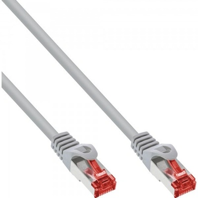 InLine S-76406U мрежов кабел Сив 0, 6 м Cat6 S/FTP (S-STP) (S-76406U)