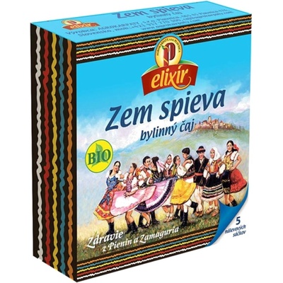 Agrokarpaty Zem spieva MINI bylinný čaj Bio 5 ks