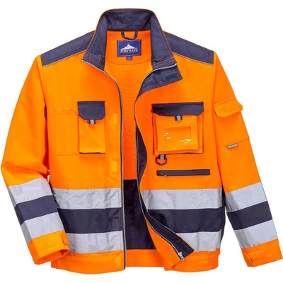 Portwest bunda Lille Hi-Vis TX50 reflexní oranžová/navy