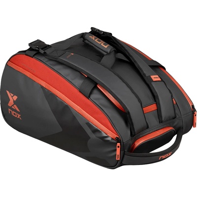 NOX Luxury Open Series Black/Red Padelbag