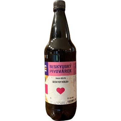 Beskydský 12 KRUSH SMASH RED IPA 5,2 % 1 l (pet)