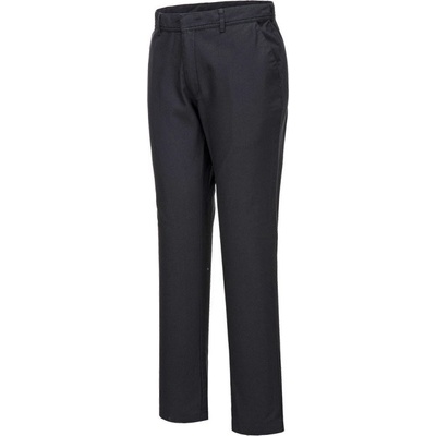 Portwest nohavice Stretch Slim Chino S232 do pasu čierna