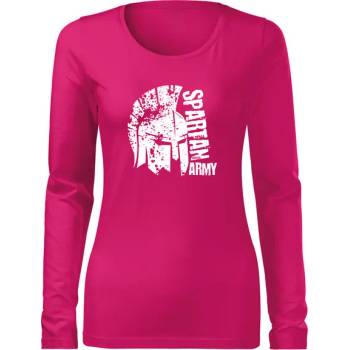 Image 1 of DRAGOWA Slim дамска тениска с дълъг ръкав, Леонид, розова, 160г/м2 (8356)