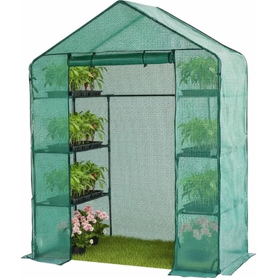 Strend Pro Skleník parenisko fóliovník walk-in 1430x730x1950 mm