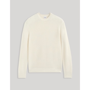 Celio Кремав мъжки пуловер Celio Cewaffle Celio | Byal | МЪЖЕ | XXL