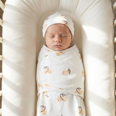 Baby Nellys Zavinovací vak pre bábätko Lemon