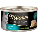 Miamor Feine Filets Naturelle kuřecí maso a tuňák 24 x 80 g