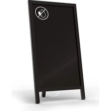 Allboards Reklamní áčko s křídovou tabulí 78 x 44 cm