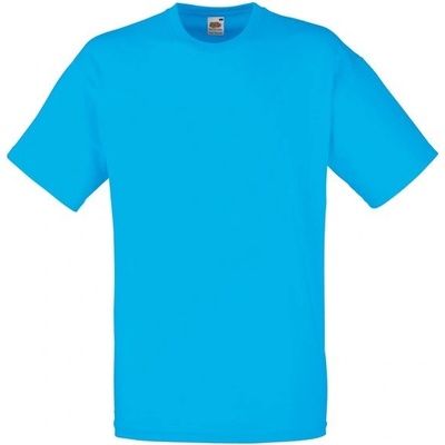 Fruit of the Loom tričko Valueweight T Azurová modř