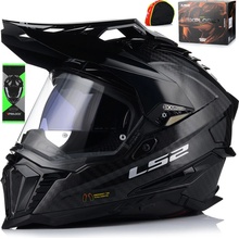 LS2 MX701 C Explorer Gloss Carbon