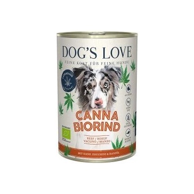Dog's Love Canna Bio Adult Hovězí 400 g