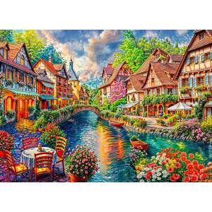Bluebird Puzzle - Puzzle Walk along the Canal - 1 500 piese
