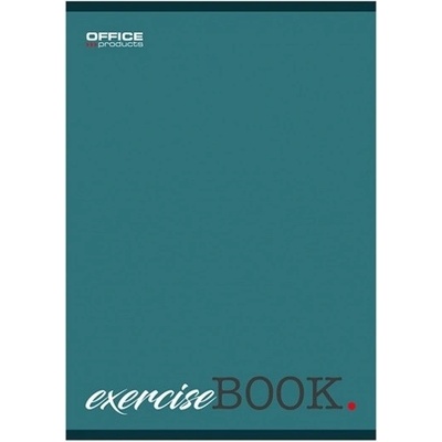Office Products Zošit A5/96 Mriežkovaný S Okrajom Balenie 4 Kusy