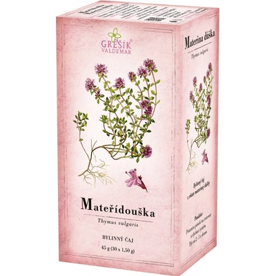 Grešík Mateřídouška 30 x 1,5 g