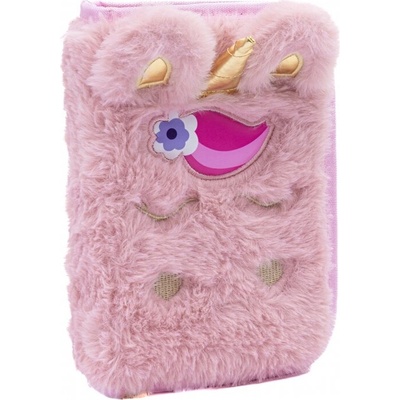 Astra Единичен несесер, Astra, С аксесоари ASTRABAG Пухкав еднорог, AC11, 20 х 14 х 3, 5 см