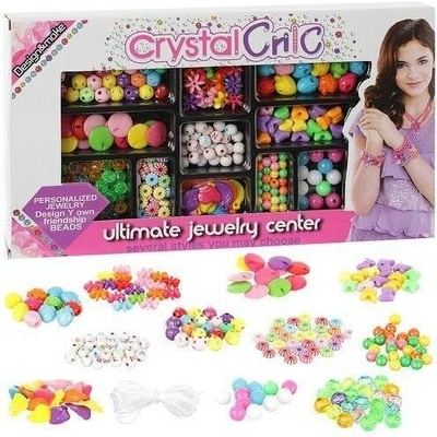 Maaleo Korálky na výrobu náramků - Crystal mix