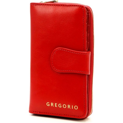 Gregorio IT-116 červená dámská kožená