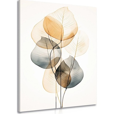 Obraz abstraktní listy No2 - 40x60