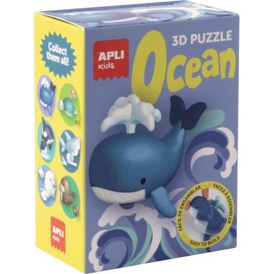 APLI 3D пъзел Apli Kids - Ocean, кит (19954)