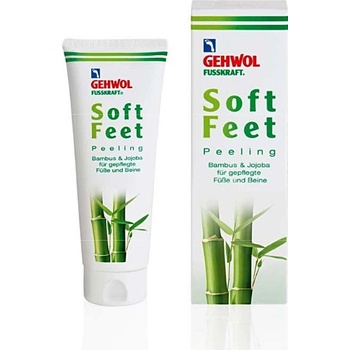 Gehwol Fusskraft Soft Feet Peeling šetrný peelingový krém na nohy a chodidla 125 ml