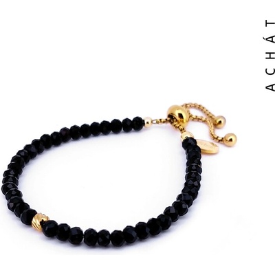 Taboo náramok Astral Aura čierny achát tbaa101