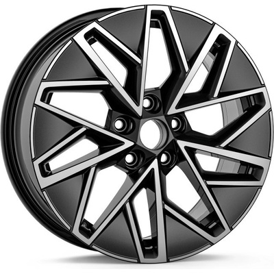 Škoda SLAGARD 7x17 5x112 ET46 black metallic