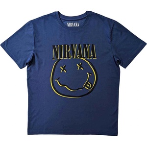 Nirvana Inverse Happy Face Sky Blue XL Риза (NIRVTS13MBL04)