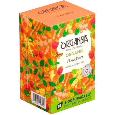 ORGANSIA Three roots bylinný čaj BIO 18 sáčků