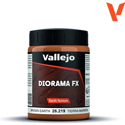 Vallejo: Textur Brown Earth 200ml