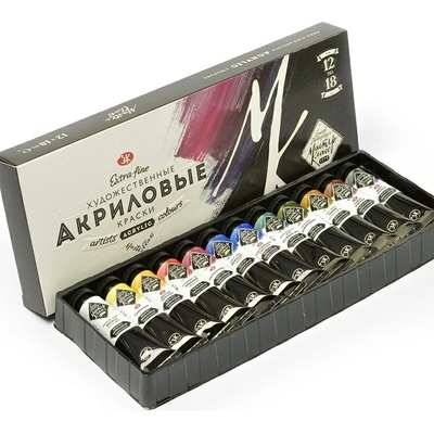 akrylové barvy Artist s Master Class set 12 x 18 ml – Zboží Dáma