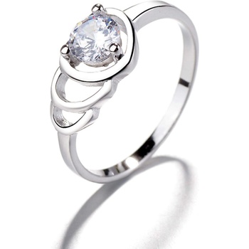 Silenti Jewelry Сребърен пръстен "Преданост" - 8 - 57мм (18.1мм диам. )