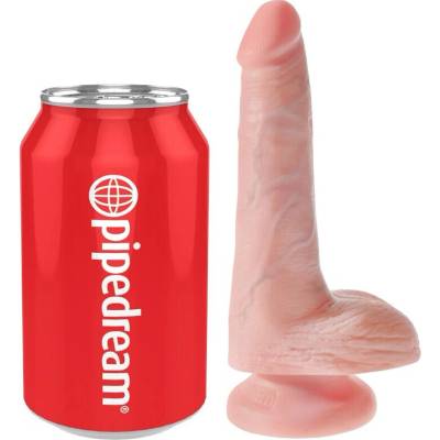 King Cock Realistic Penis With Balls 13.5 Cm Light