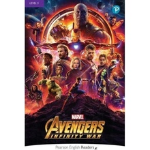 Pearson English Readers: Level 5 Marvel Avengers Infinity War Book + Code Pack