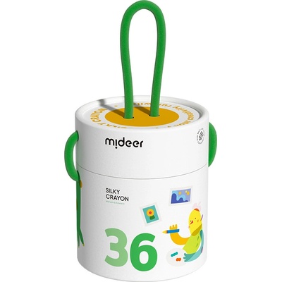 Mideer Rýchloschnúce hodvábne voskovky 36 ks
