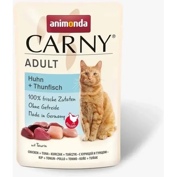 Animonda Carny Adult Pouch пауч за котки с пиле и риба тон 85gr