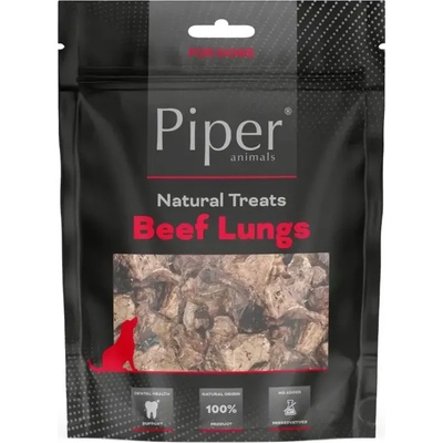 Piper Treats Beef Lungs натурални лакомства за кучета от сушен говежди дроб 100gr