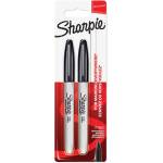 Sharpie Перманентен маркер Sharpie, F, черен, 2 бр блистер (27242-А)