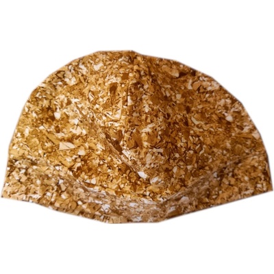 čepice hnědý mramor